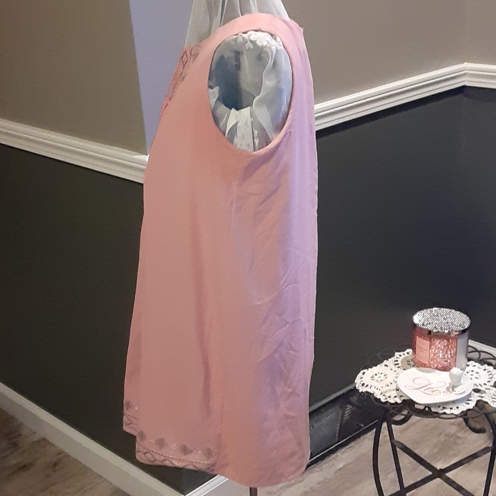 Exist Medium 100% Polyester Sleeveless Lined Dress - image 3